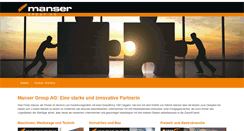 Desktop Screenshot of mansergroup.com